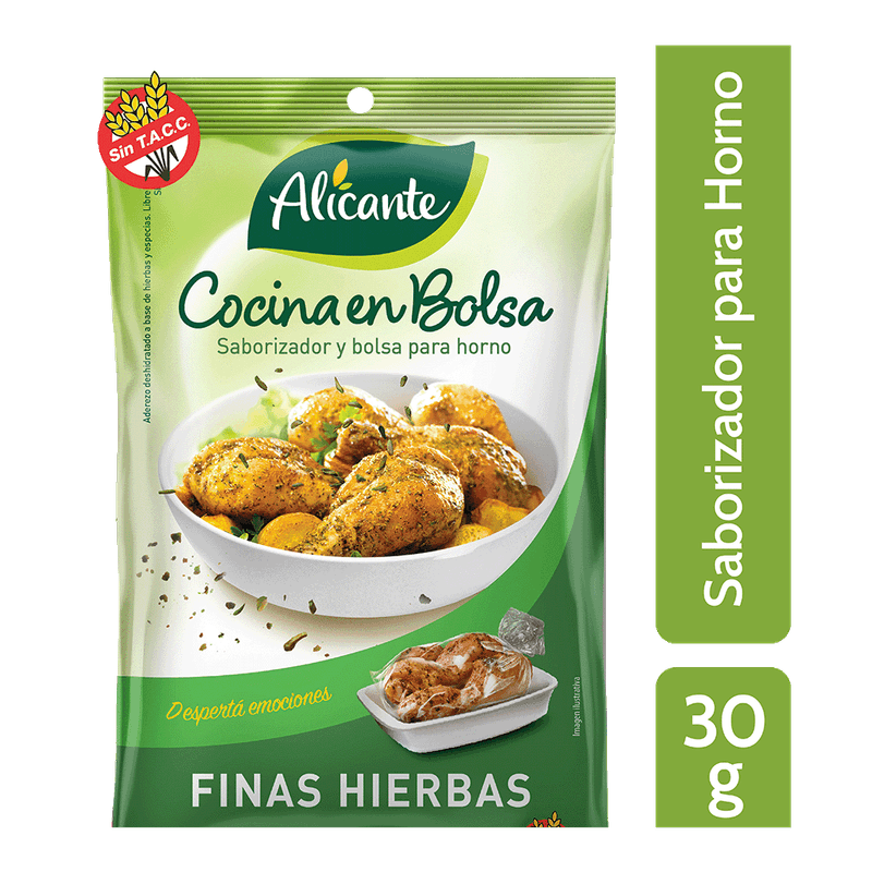 Cocina En Bolsa ALICANTE Finas Hierbas 30g