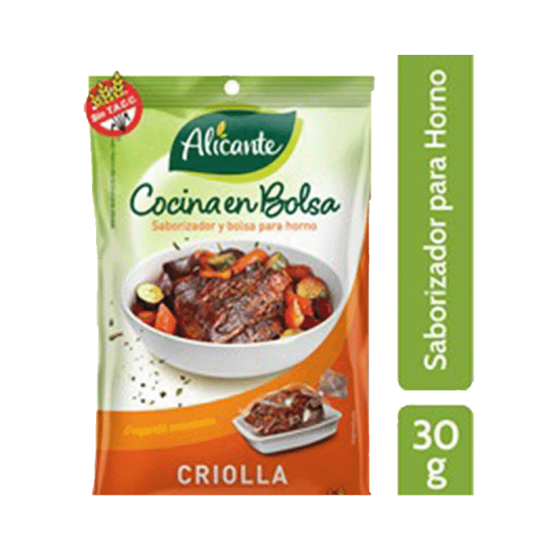 Cocina En Bolsa ALICANTE Criolla 30g