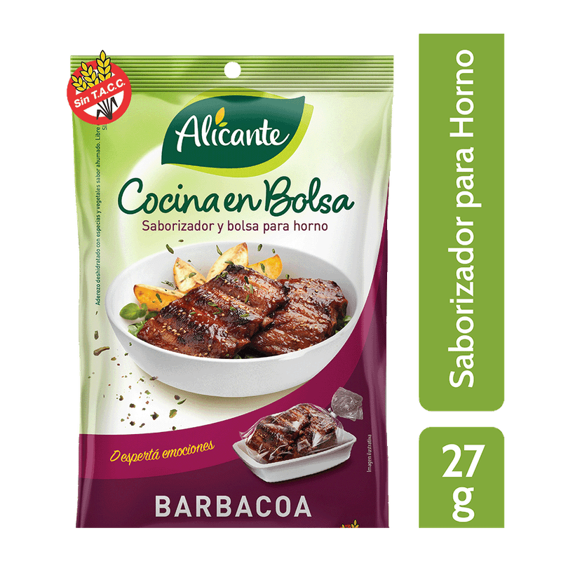 Cocina En  Bolsa ALICANTE Barbacoa 27g