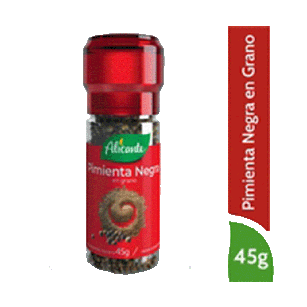 Pimienta Negra en Grano Alicante x 25 gr
