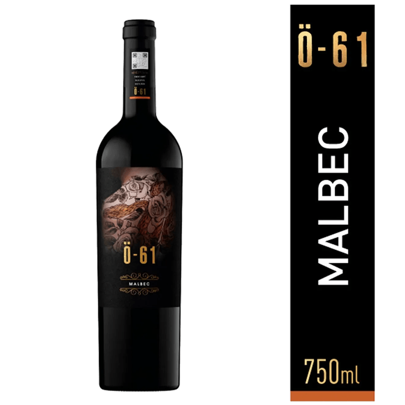 Vino O 61 Malbec 750c