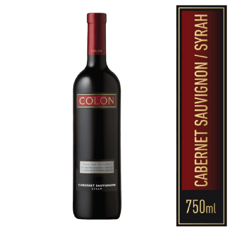 Vino COLON SyrahCabernet 750c