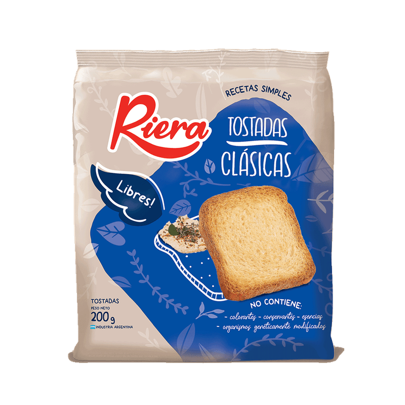 Tostadas RIERA De Mesa 200g