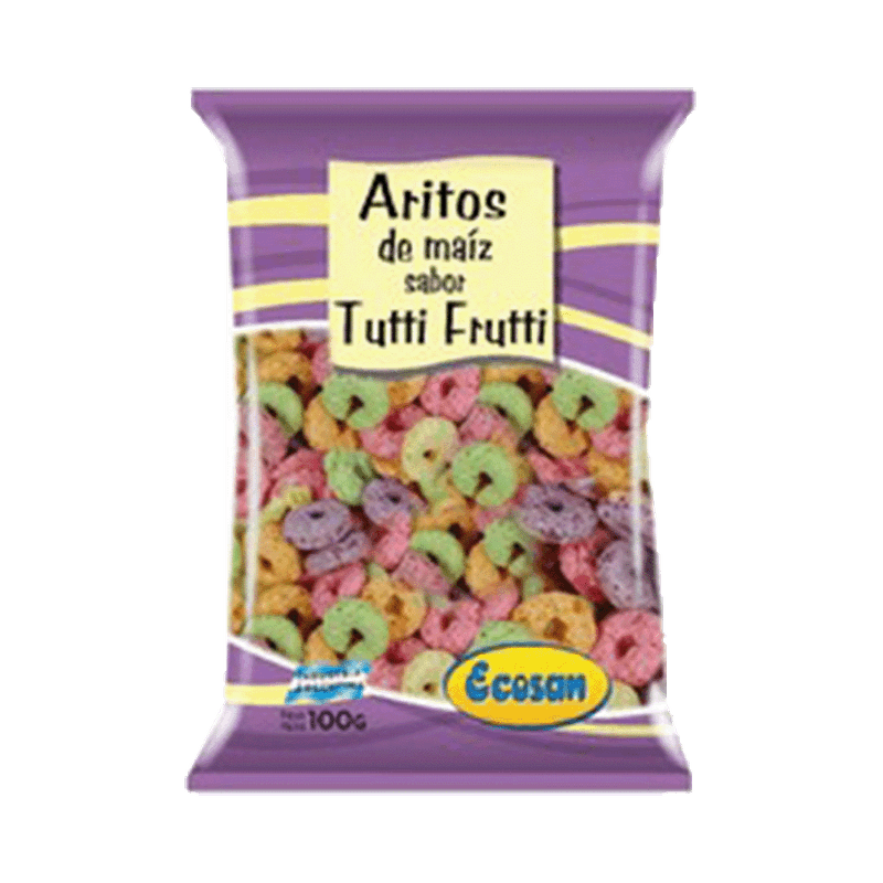 Cereal ECOSAN Aritos Frutales 100g