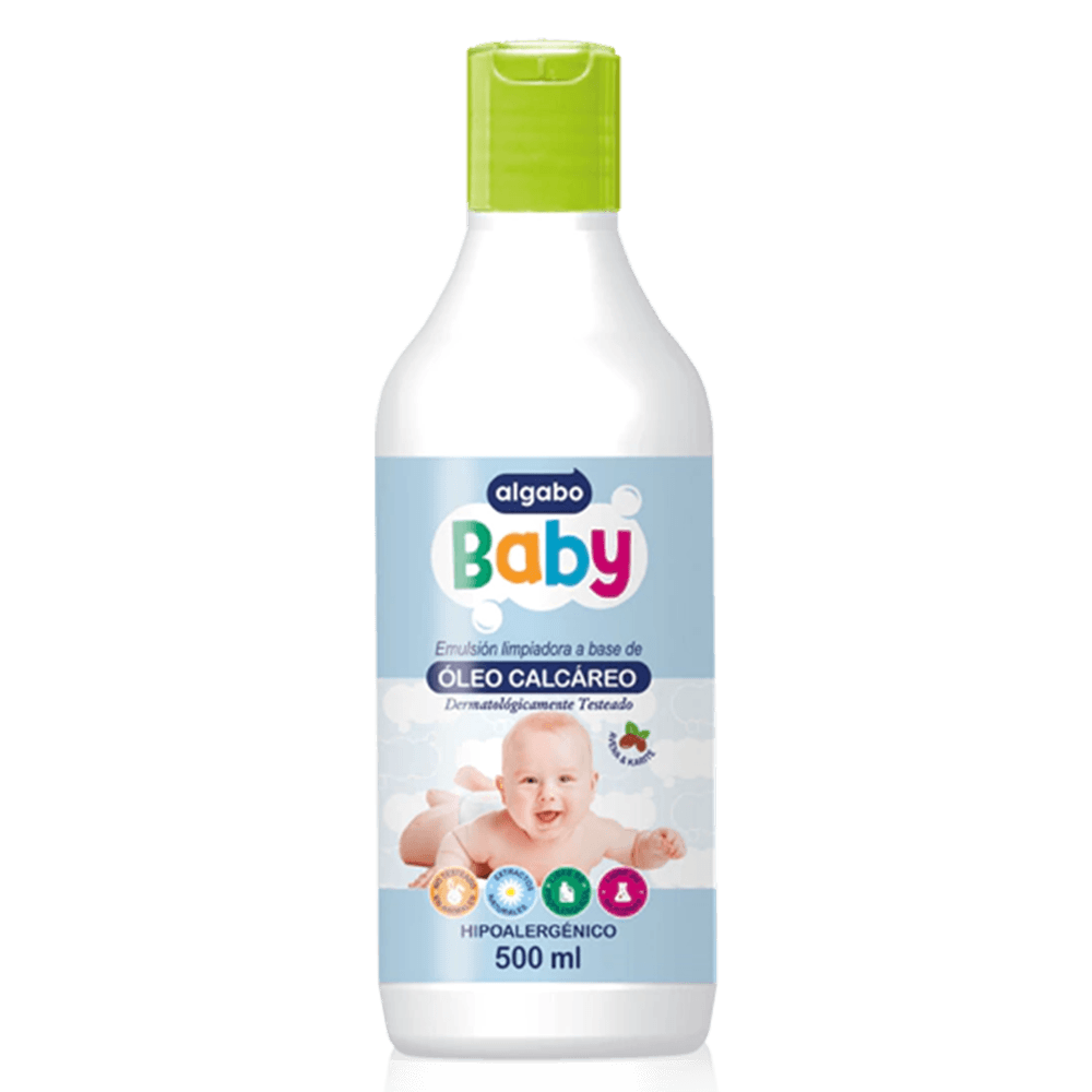 Baby Óleo Calcáreo 500ml Algabo