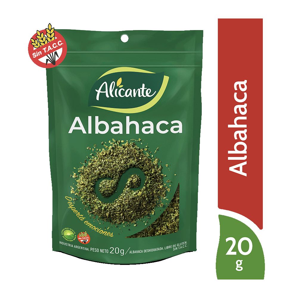 Albahaca Alicante en sobre 20 gr