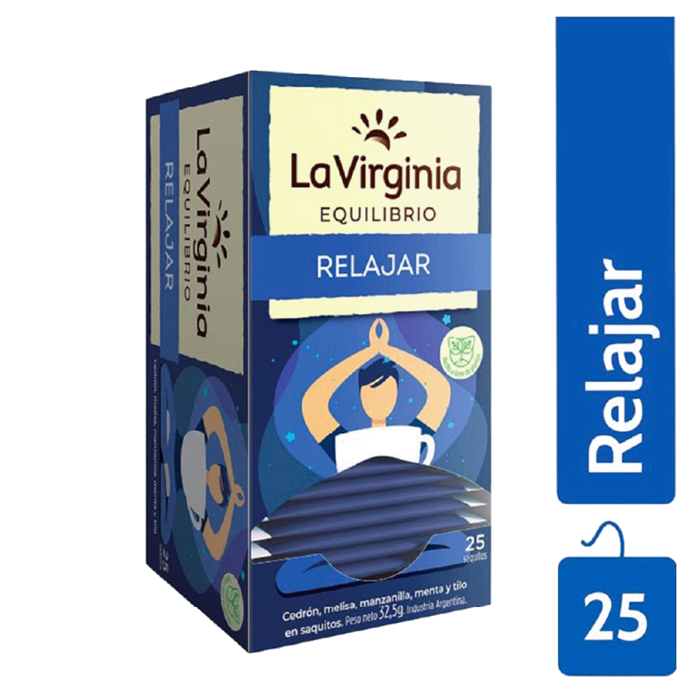 Ta La Virginia x 25 Unidades Relajar
