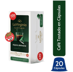 Capsula LA VIRIGINIA Equilibrado 20u