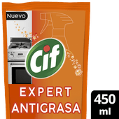 Limpiador Liquido CIF Expert Antigrasa Doy Pack 450ml