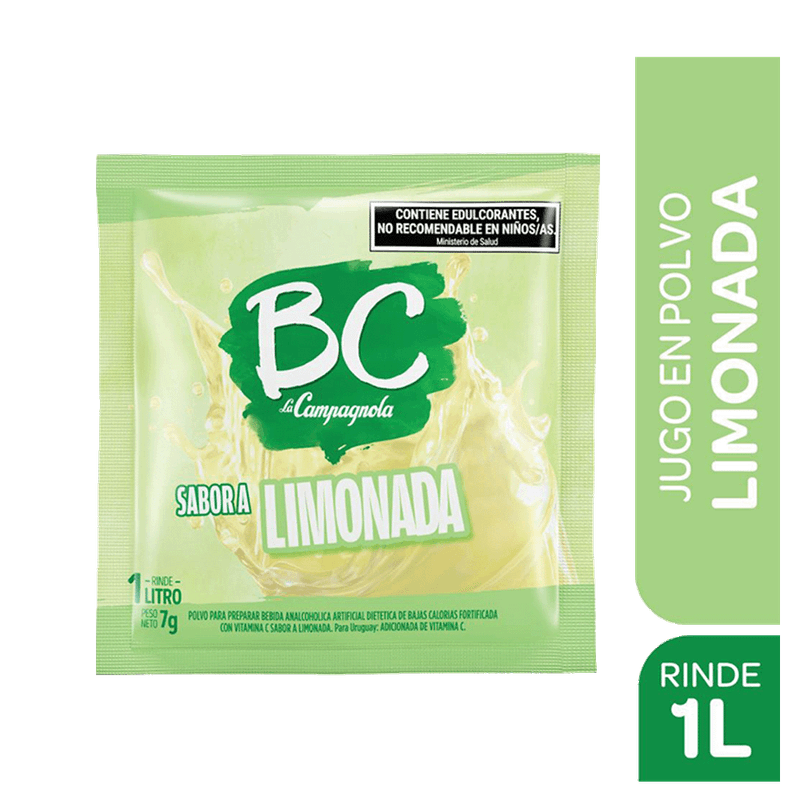 Jugo En Polvo BC Limonada 7g