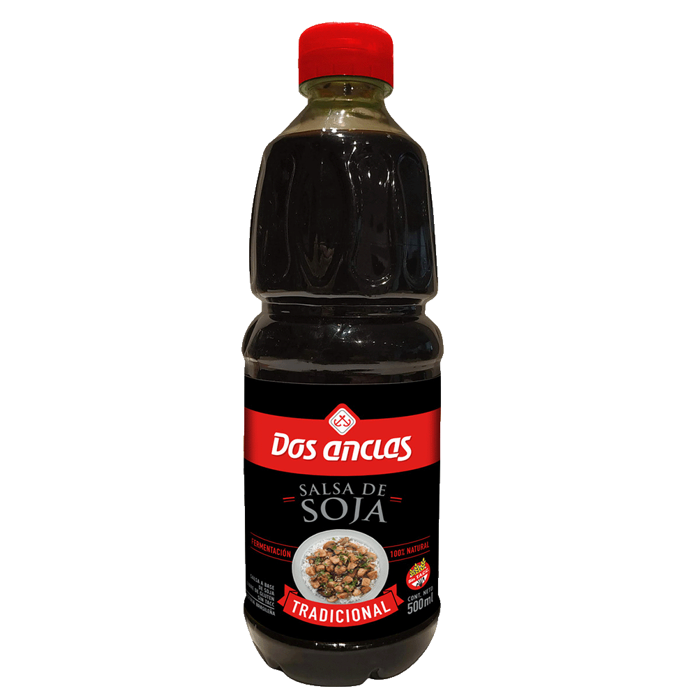 Salsa de Soja Tradicional Dos Anclas x 500 gr