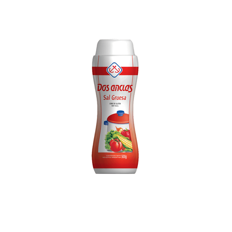 Salero DOS ANCLAS Gruesa 500g