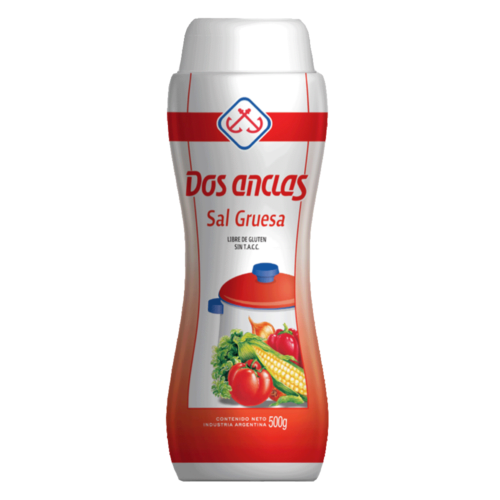 Sal Gruesa Dos Anclas Salero x 500 gr