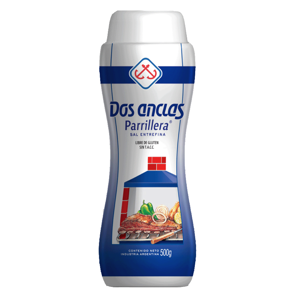 Sal Entrefina Dos Anclas Salero x 500 gr