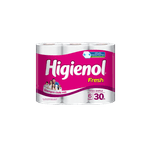 Papel Higienico HIGIENOL Fresh Hoja Simple 30mt 6u