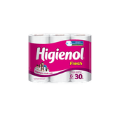Papel Higienico HIGIENOL Fresh Hoja Simple 30mt 6u