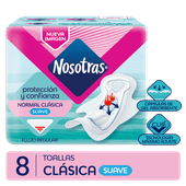 Toalla Femeninas NOSOTRAS Normal 8u