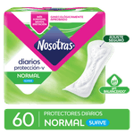 Protectores Diarios NOSOTRAS Normal 60u