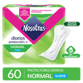 Protectores Diarios NOSOTRAS Normal 60u