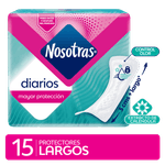 Protector Diarios NOSOTRAS Largos 15u