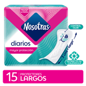 Protector Diarios NOSOTRAS Largos 15u