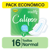 Toallas Femeninas CALIPSO Normal Con Gel 16u