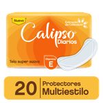 Protector Diarios CALIPSO Multiestilo Con Calendula 20u