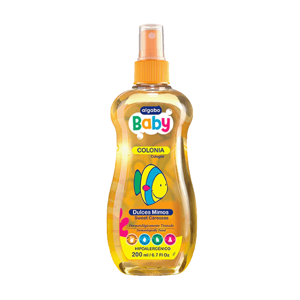 Colonia Bebe Dulces Mimos Algabo Baby Bot 200 ml