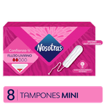 Tampones NOSOTRAS Mini 8u