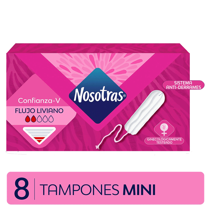 Tampones NOSOTRAS Mini 8u