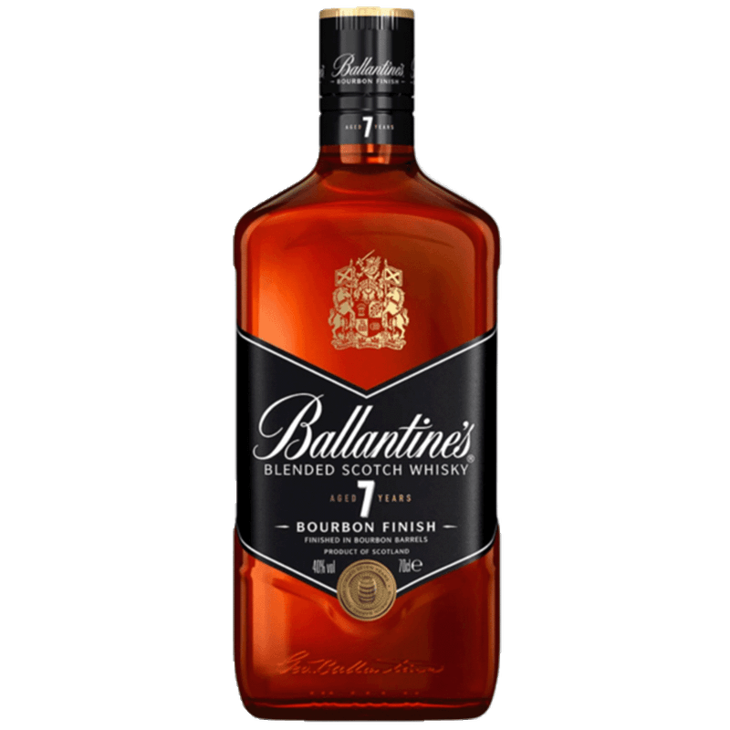 Whisky BALLANTINES Estuche 7 Años Bourbon 700c