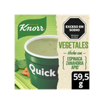 Sopa KNORR Vegetales Espinaca/Zanahoria/Apio 5u