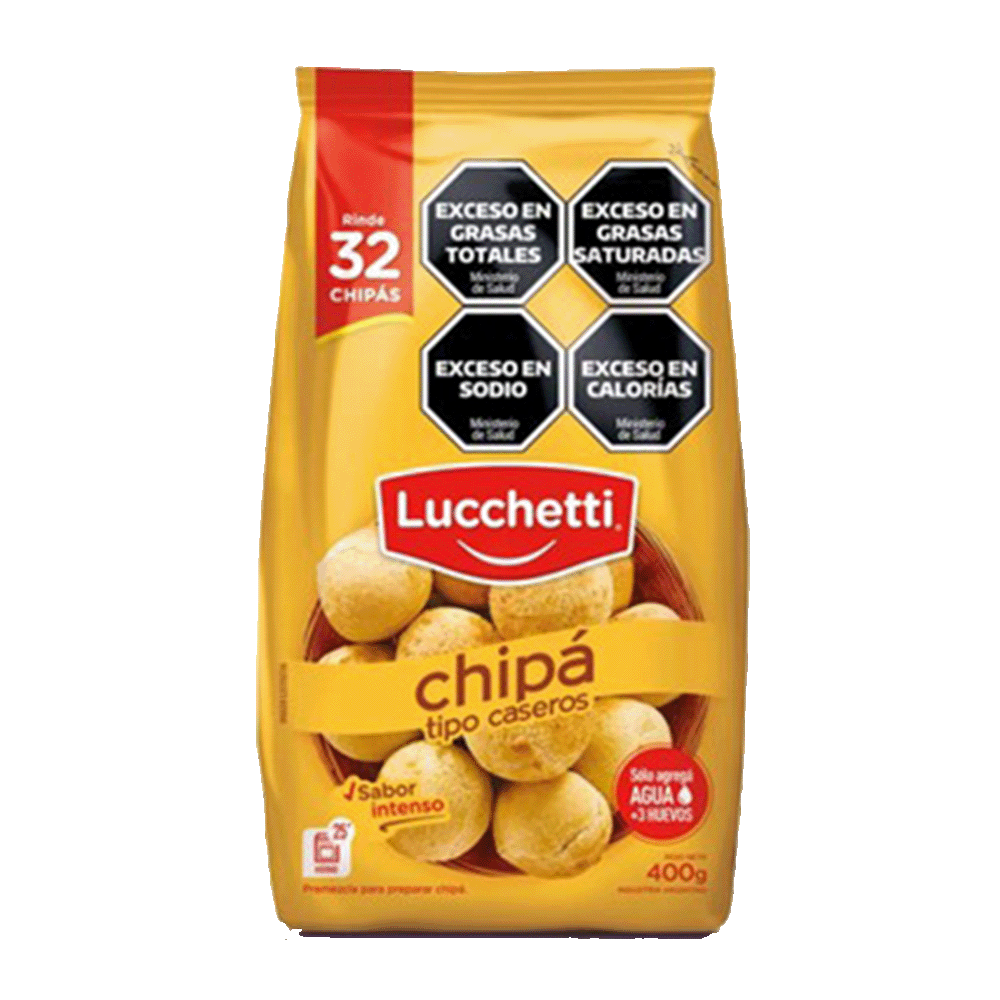 Premezcla Chipá Lucchetti Fortificada 400 gr
