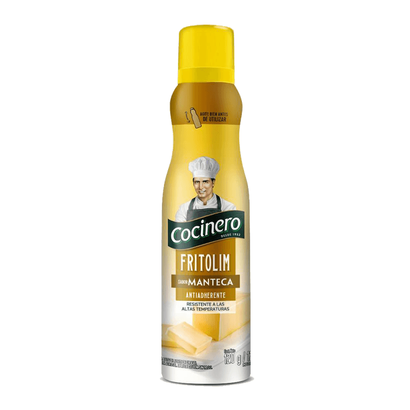 Aceite FRITOLIM Cocinero Manteca Aerosol 120g