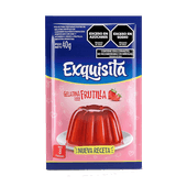 Gelatina EXQUISITA Frutilla 40g