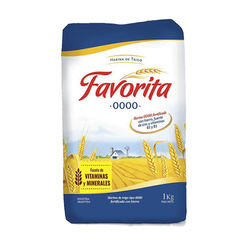 Harina FAVORITA 0000 Fortificada 1k