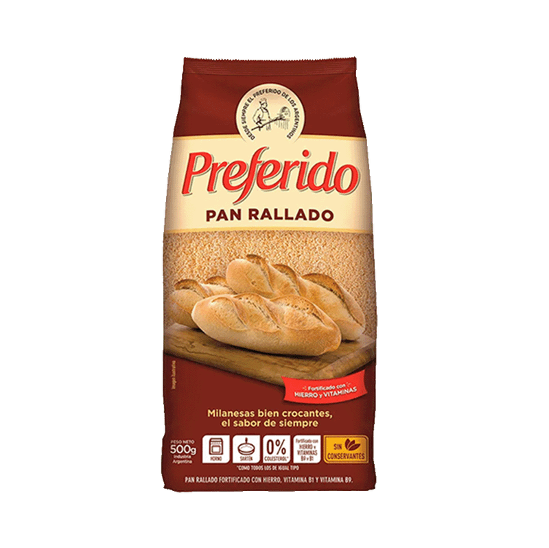 Pan Rallado PREFERIDO 500g