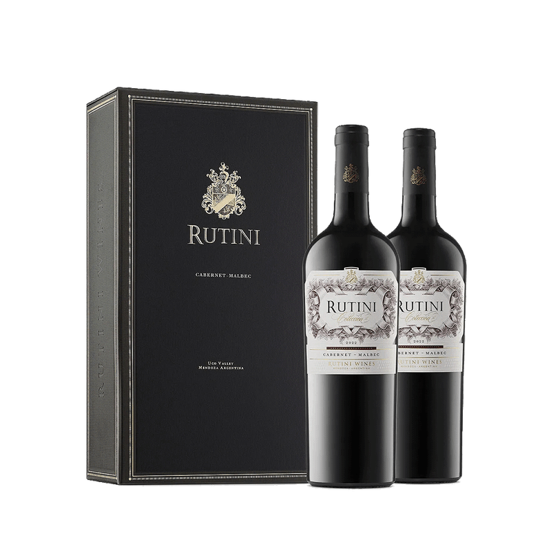 Vino RUTINI CabernetMalbec Estuche 2u 2u
