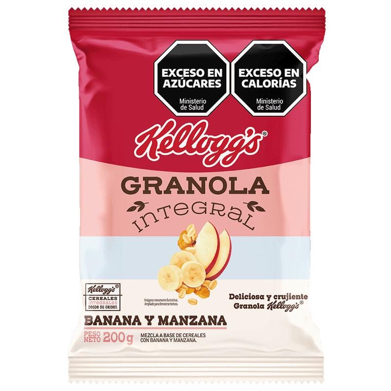Cereal KELLOGGS Granola BananaManzana 200g