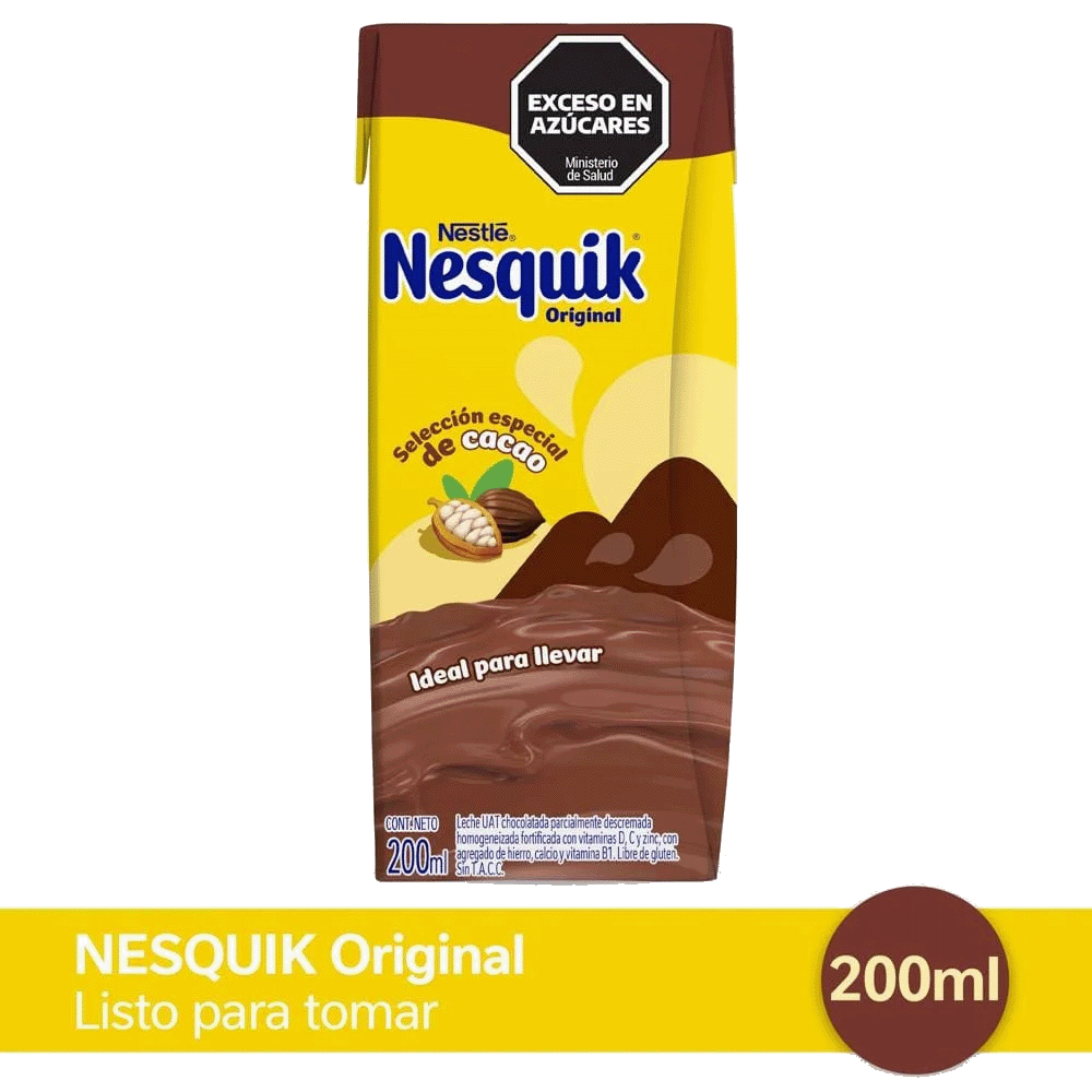 Nesquik® Original Chocolatada Listo para Tomar x 200ml