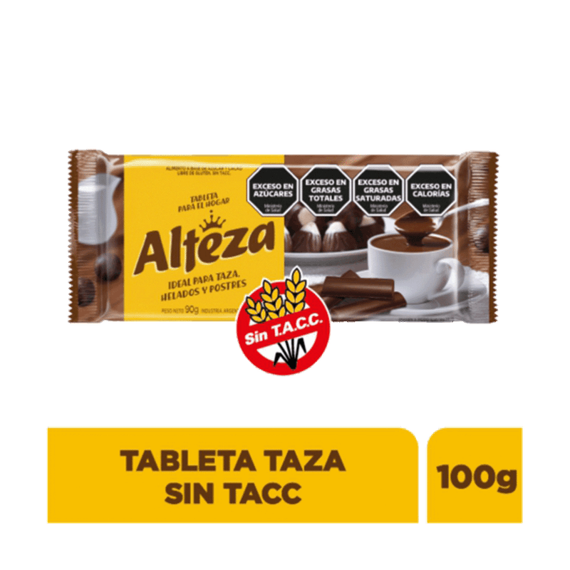 Chocolate ALTEZA Para Taza Tableta 90g