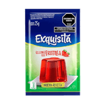 Gelatina EXQUISITA Sin Azucares Frutilla 25g