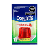 Gelatina EXQUISITA Sin Azucares Frutilla 25g