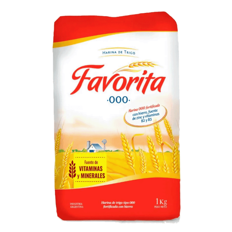 Harina FAVORITA 000 Vitaminas 1k