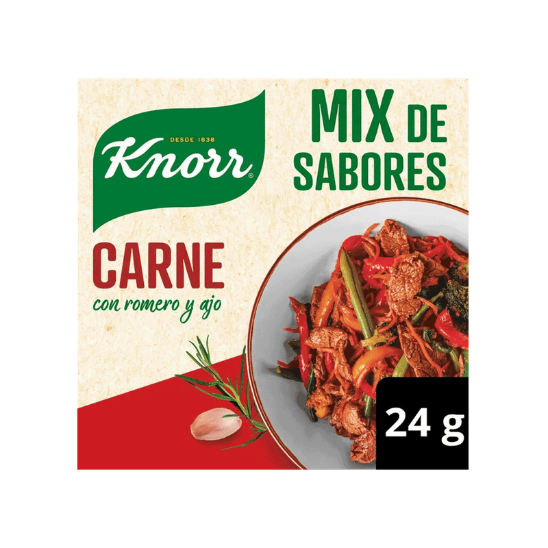 Caldo KNORR Mix De Sabor Carne 4u