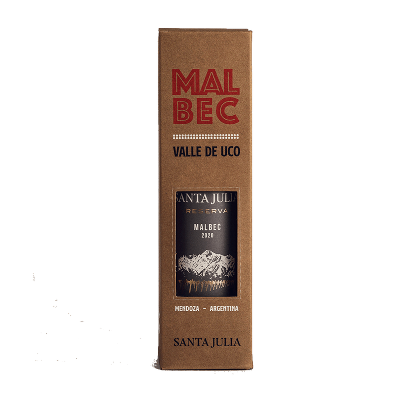 Vino SANTA JULIA Magna Reserva Malbec Estuche 750c