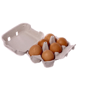 Huevos Castaños Envase Pasta 6u