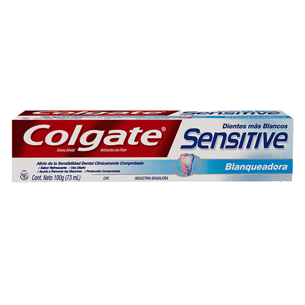 Pasta Dental Colgate Sensitive Blanqueadora x 100