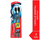 Cepillo Dientes COLGATE 360 Black 2x1 2u