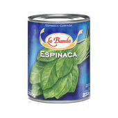 Espinaca LA BANDA Al Natural Lata 350g